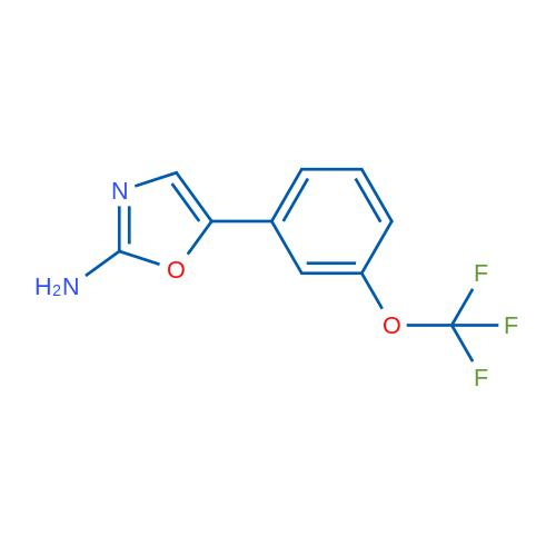 5-(3-(Trifluoromethoxy)phenyl)oxazol-2-amine 1g
