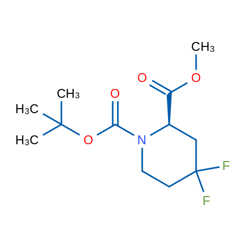 (R)-1-tert-Butyl 2-methyl 4,4-difluoropiperidine-1,2-dicarboxylate 1g