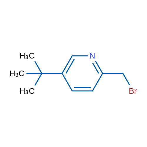 2-(Bromomethyl)-5-(tert-butyl)pyridine 1g