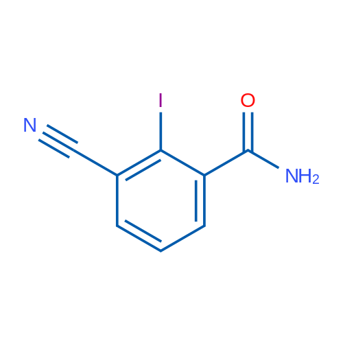 3-Cyano-2-iodobenzamide 1g
