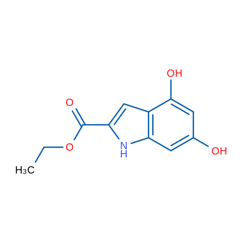 Ethyl 4,6-dihydroxy-1H-indole-2-carboxylate 1g