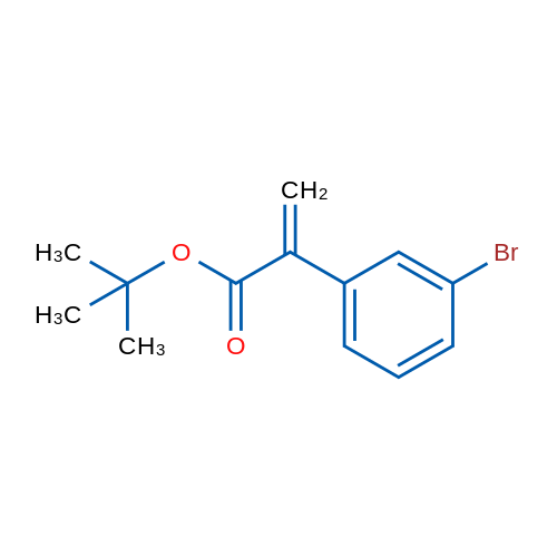 tert-Butyl 2-(3-bromophenyl)acrylate 1g