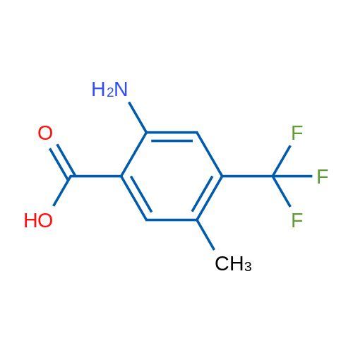 2-Amino-5-methyl-4-(trifluoromethyl)benzoic acid 1g