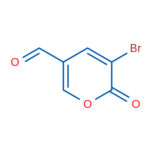 3-Bromo-2-oxo-2H-pyran-5-carbaldehyde 1g