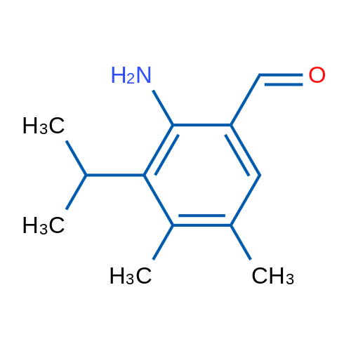 2-Amino-3-isopropyl-4,5-dimethylbenzaldehyde 1g