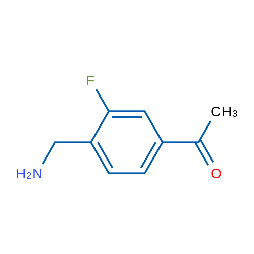 1-(4-(Aminomethyl)-3-fluorophenyl)ethanone 1g
