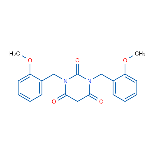 1,3-bis(2-methoxybenzyl)pyrimidine-2,4,6(1H,3H,5H)-trione 1g