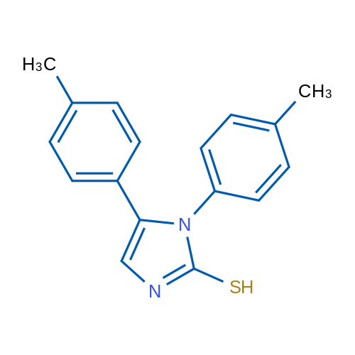 1,5-bis(4-methylphenyl)-1H-imidazole-2-thiol 1g