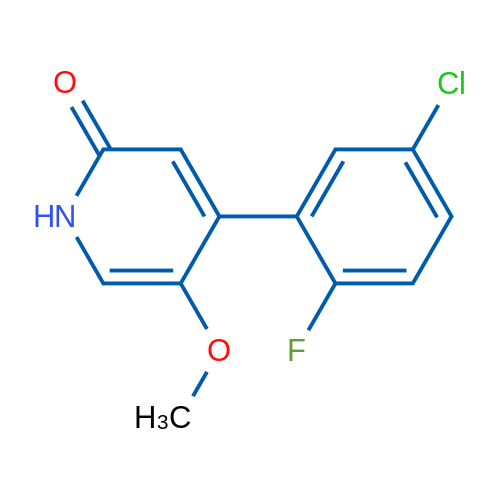 4-(5-CHLORO-2-FLUOROPHENYL)-5-METHOXYPYRIDIN-2(1H)-ONE 1g