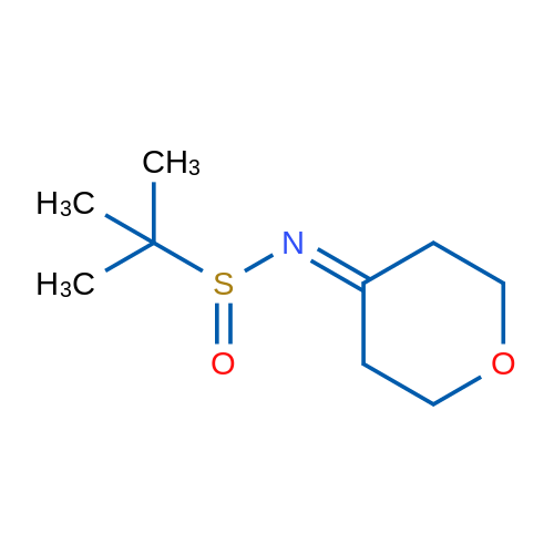 2-METHYL-N-(TETRAHYDRO-4H-PYRAN-4-YLIDENE)PROPANE-2-SULFINAMIDE 1g