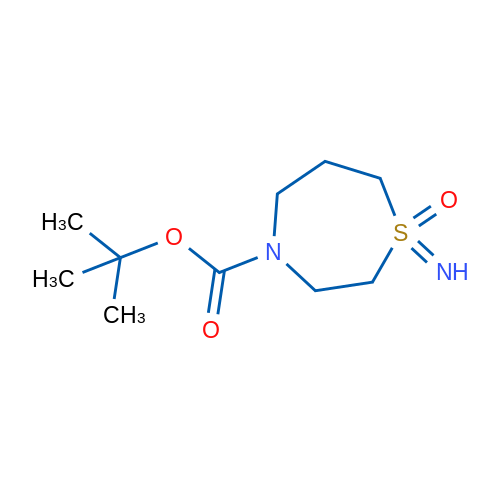 TERT-BUTYL1-IMINO-1,4-THIAZEPANE-4-CARBOXYLATE1-OXIDE 1g