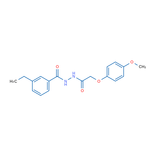 N'-(3-Ethylbenzoyl)-2-(4-methoxyphenoxy)acetohydrazide 1g
