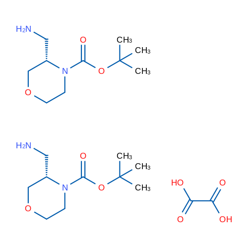 (S)-4-BOC-3-AMINOMETHYL-MORPHOLINE HEMIOXALATE 1g
