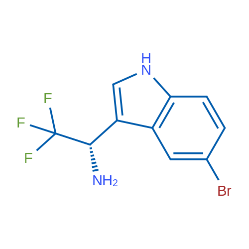 (S)-1-(5-BROMO-1H-INDOL-3-YL)-2,2,2-TRIFLUOROETHAN-1-AMINE 1g