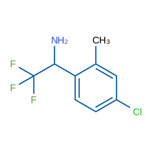 1-(4-CHLORO-2-METHYLPHENYL)-2,2,2-TRIFLUOROETHAN-1-AMINE 1g