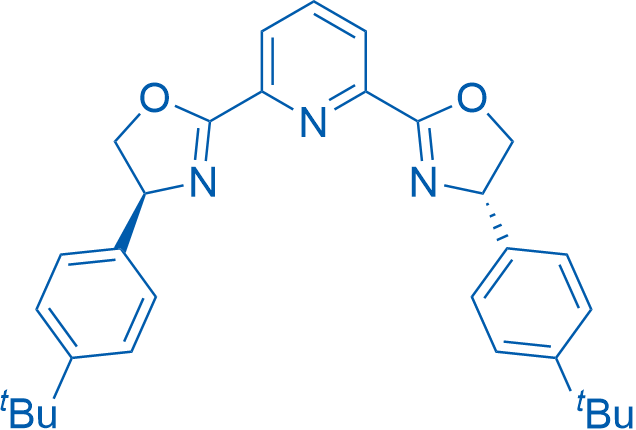 2,6-Bis((S)-4-(4-(tert-butyl)phenyl)-4,5-dihydrooxazol-2-yl)pyridine 1g