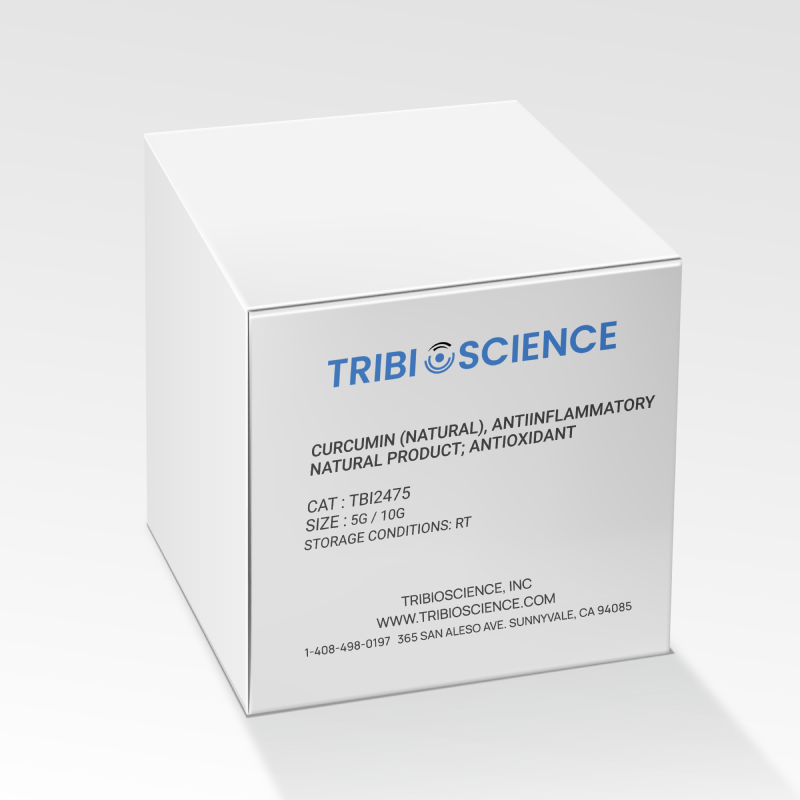 Curcumin (Natural), Antiinflammatory natural product; Antioxidant
