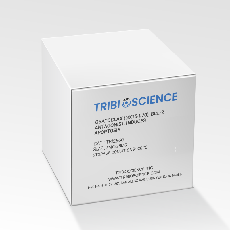 Obatoclax (GX15-070), Bcl-2 antagonist. Induces apoptosis