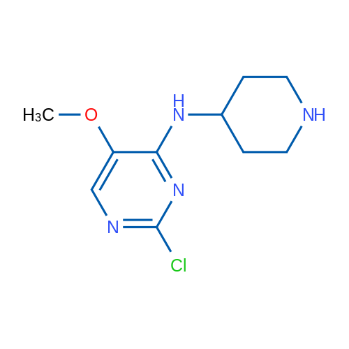 2-Chloro-5-methoxy-N-(piperidin-4-yl)pyrimidin-4-amine 1g