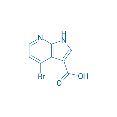 4-Bromo-1H-pyrrolo[2,3-b]pyridine-3-carboxylic acid 250mg