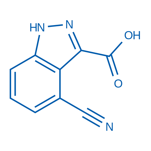 4-cyano-1H-indazole-3-carboxylic acid 1g