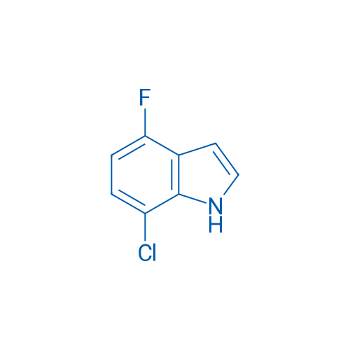 7-Chloro-4-fluoro-1H-indole 250mg