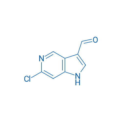 6-Chloro-1H-pyrrolo[3,2-c]pyridine-3-carbaldehyde 100mg