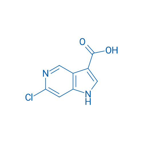6-Chloro-1H-pyrrolo[3,2-c]pyridine-3-carboxylic acid 250mg