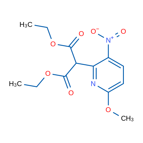Diethyl 2-(6-methoxy-3-nitropyridin-2-yl)malonate 1g