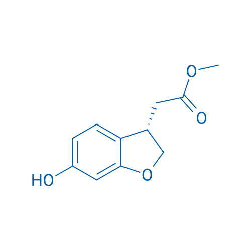 (S)-Methyl 2-(6-hydroxy-2,3-dihydrobenzofuran-3-yl)acetate 250mg
