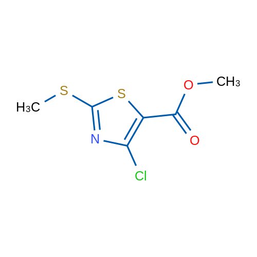 Methyl 4-chloro-2-(methylthio)thiazole-5-carboxylate 1g