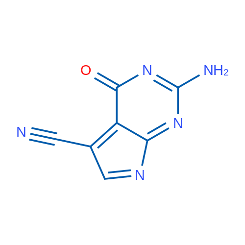 2-Amino-4-oxo-4H-pyrrolo[2,3-d]pyrimidine-5-carbonitrile 1g