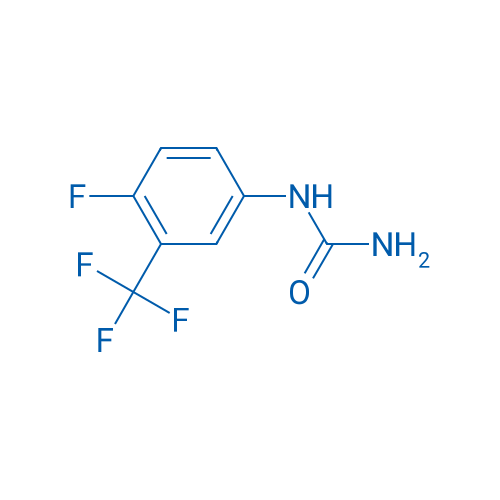 4-Fluoro-3-(trifluoromethyl)phenylurea 1g