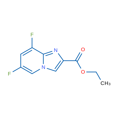 Ethyl 6,8-difluoroimidazo[1,2-a]pyridine-2-carboxylate 250mg
