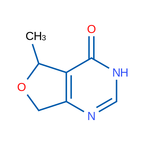 5-Methyl-5,7-dihydrofuro[3,4-d]pyrimidin-4(3H)-one 1g