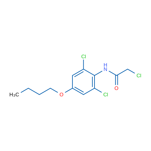 N-(4-Butoxy-2,6-dichlorophenyl)-2-chloroacetamide 1g