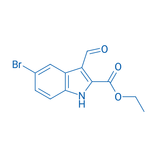 Ethyl 5-bromo-3-formyl-1H-indole-2-carboxylate 5g