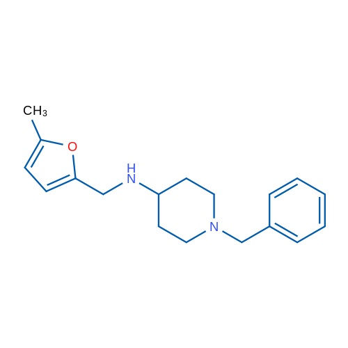 1-Benzyl-N-((5-methylfuran-2-yl)methyl)piperidin-4-amine 5g