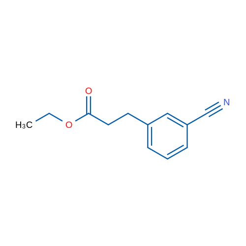 Ethyl 3-(3-cyanophenyl)propanoate 1g
