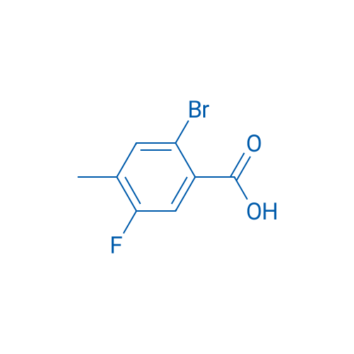 2-Bromo-5-fluoro-4-methylbenzoic acid 250mg