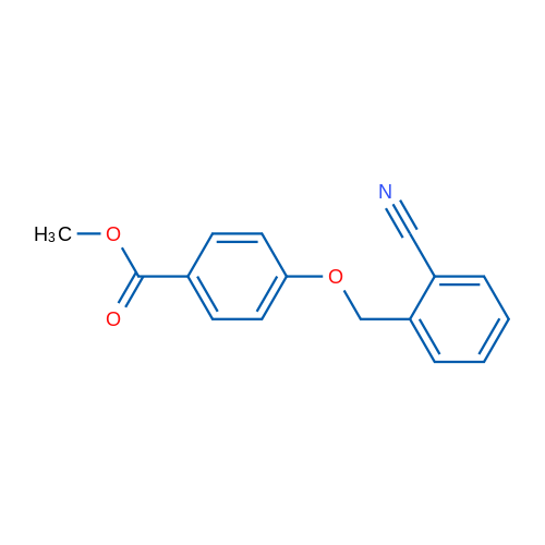 Methyl 4-((2-cyanobenzyl)oxy)benzoate 5g