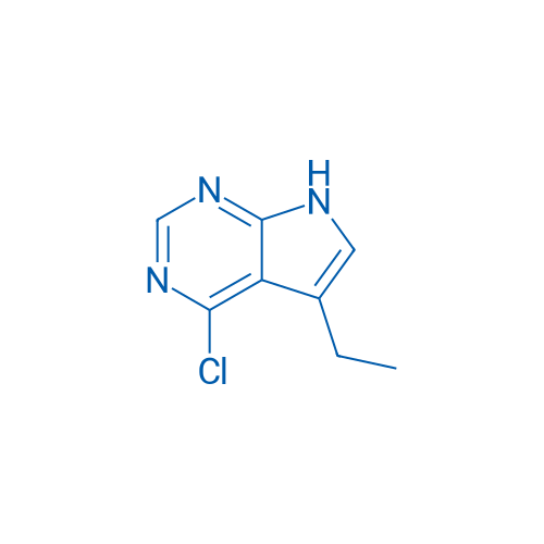 4-Chloro-5-ethyl-7H-pyrrolo[2,3-d]pyrimidine 10g