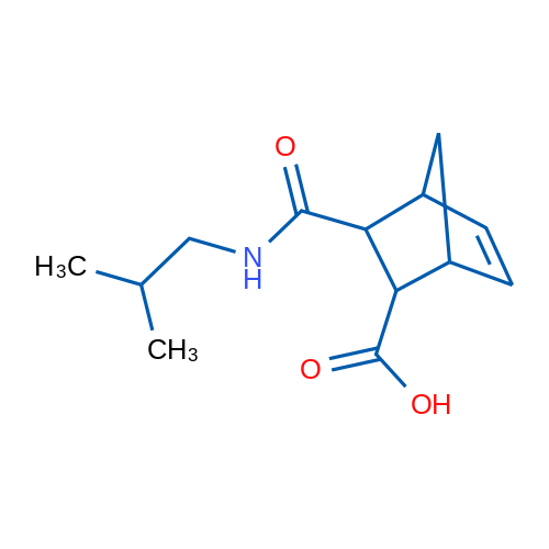 3-(Isobutylcarbamoyl)bicyclo[2.2.1]hept-5-ene-2-carboxylic acid 1g