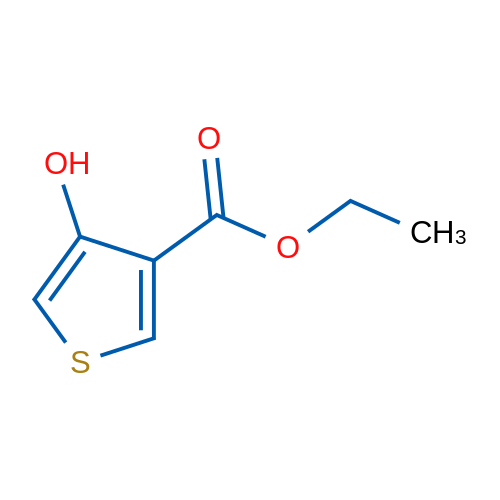 Ethyl 4-hydroxythiophene-3-carboxylate 1g
