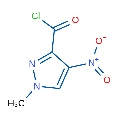 1-Methyl-4-nitro-1H-pyrazole-3-carbonyl chloride 1g