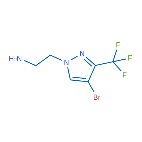 2-[4-Bromo-3-(trifluoromethyl)-1H-pyrazol-1-yl]ethan-1-amine 1g
