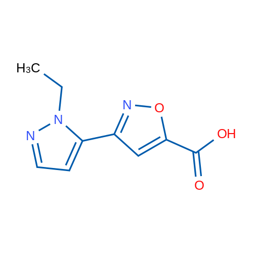 3-(1-Ethyl-1H-pyrazol-5-yl)isoxazole-5-carboxylic acid 1g
