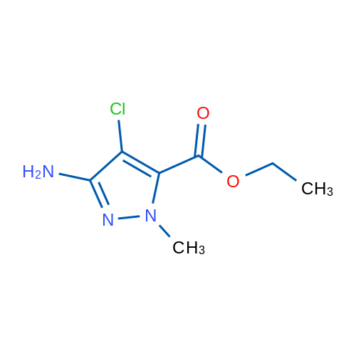 Ethyl 3-amino-4-chloro-1-methyl-1H-pyrazole-5-carboxylate 1g