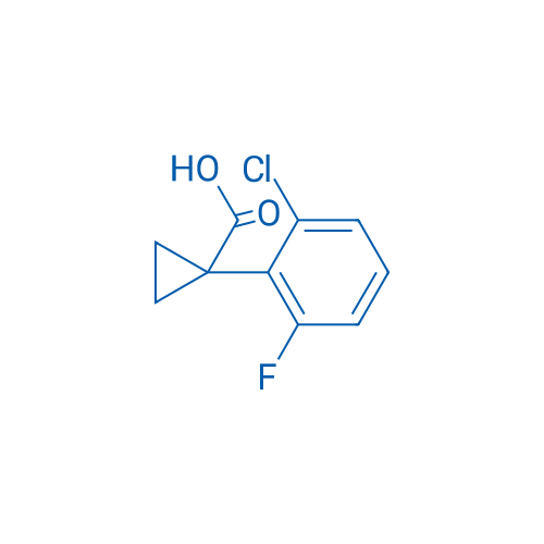 1-(2-Chloro-6-fluorophenyl)cyclopropane-1-carboxylic acid 250mg