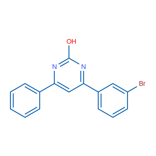 4-(3-Bromophenyl)-6-phenylpyrimidin-2-ol 1g